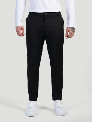 Astino Pantalones rectos - Negro