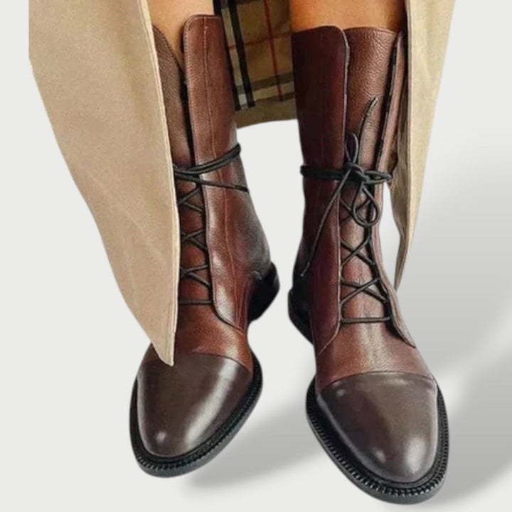 Botas Vintage Cowboy Mujer Tacón