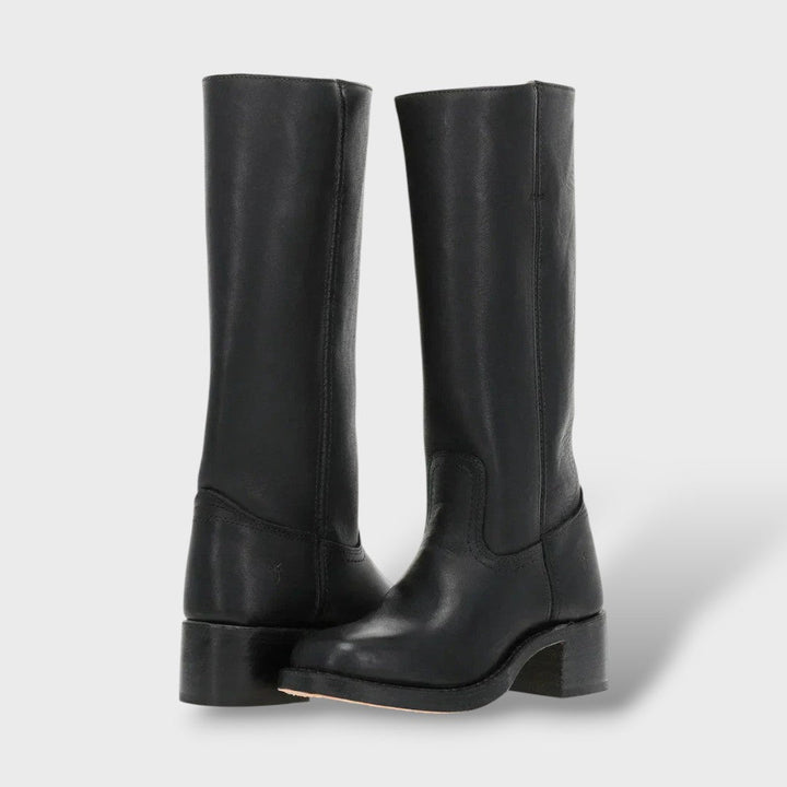 Botas Altas Elegantes con Suela Estructurada