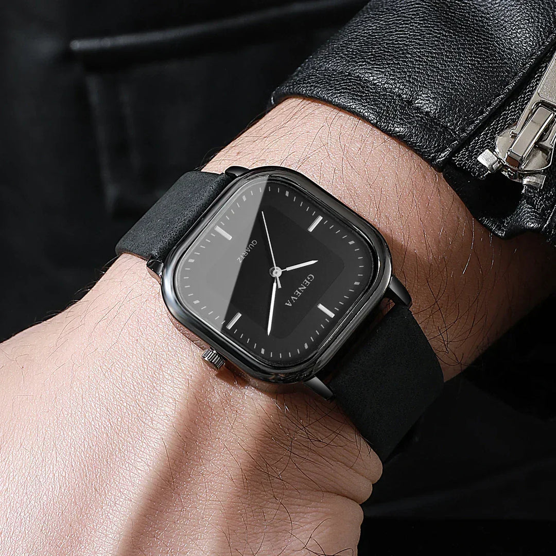 Geneva – Reloj de Esfera Cuadrada