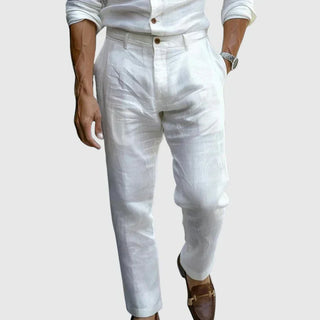 Lucca™ | Pantalón de lino premium de corte moderno