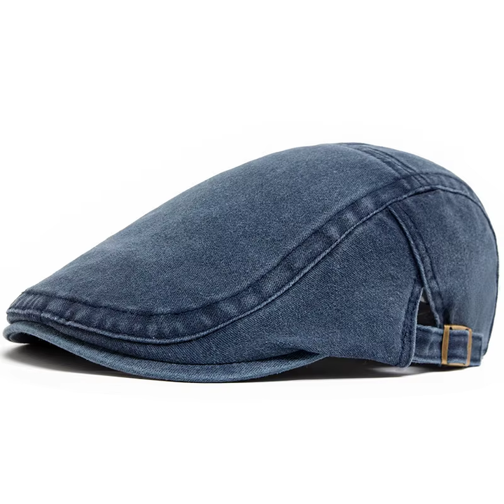 Milano | Gorra Plana de Denim