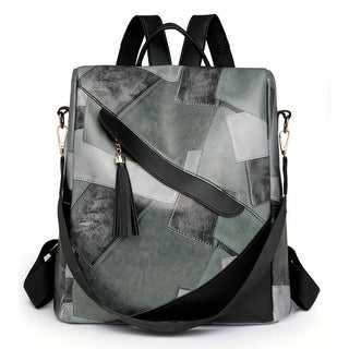 Petra | Mochila Antirrobo de Cuadros