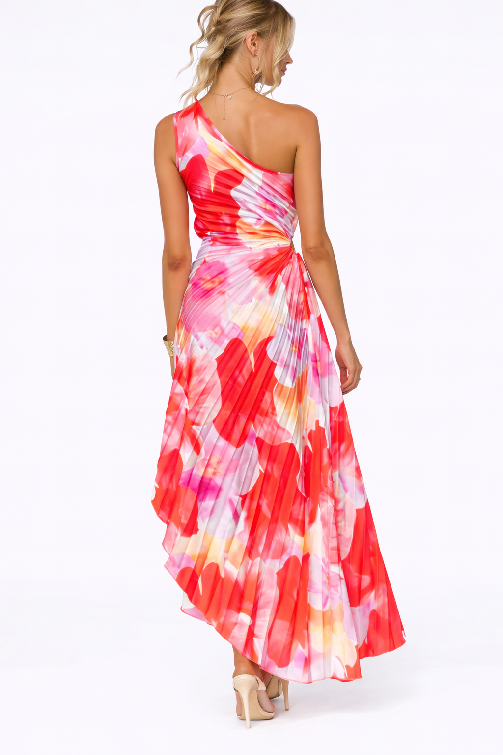 Gemma-Vestido plisado de verano