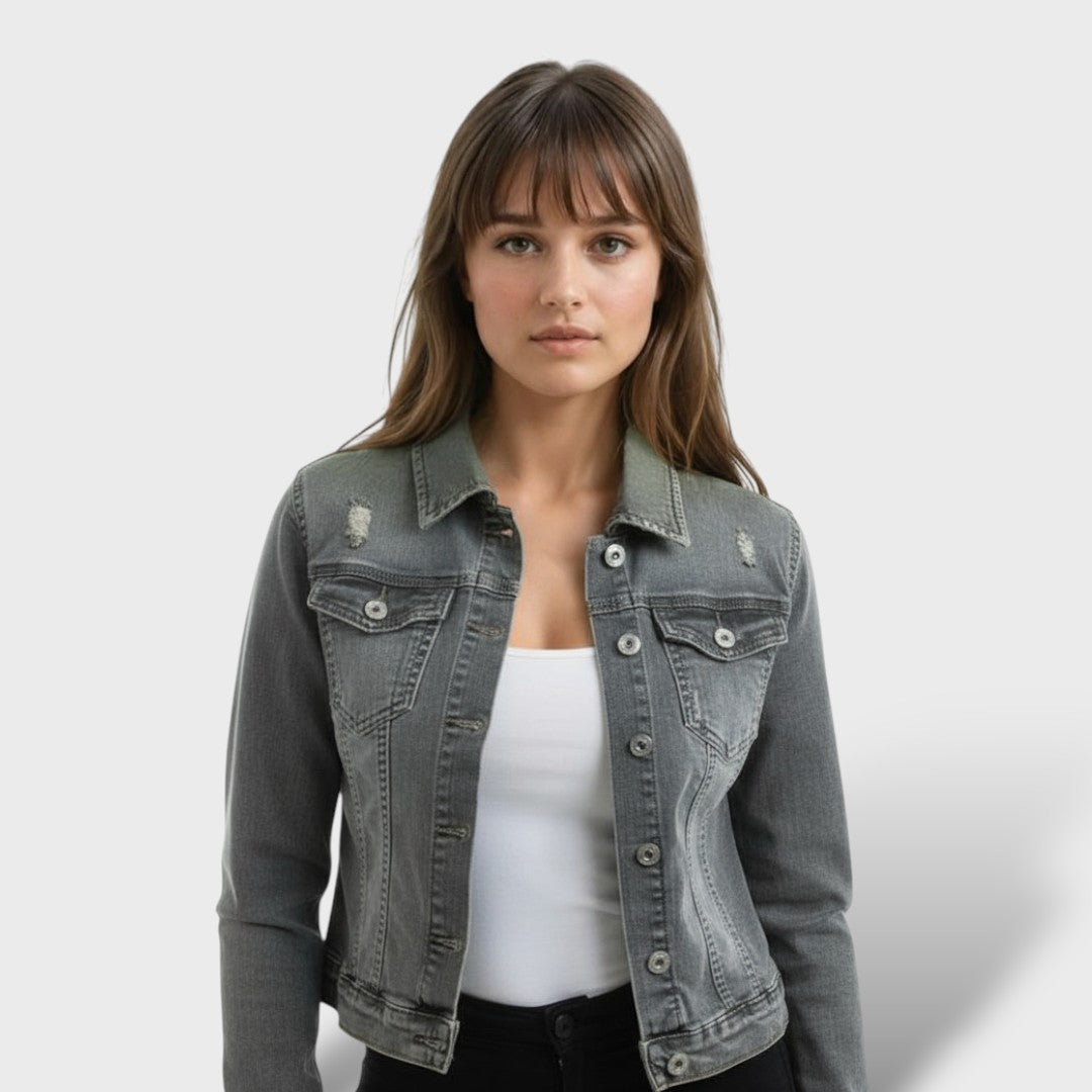Chaqueta Vaquera Mujer Slim Fit