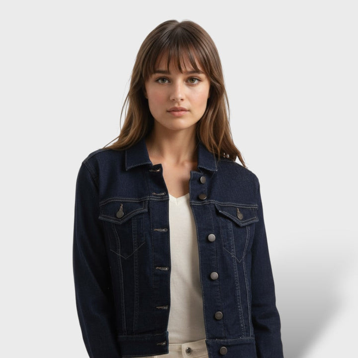 Chaqueta Vaquera Clásica para Mujer