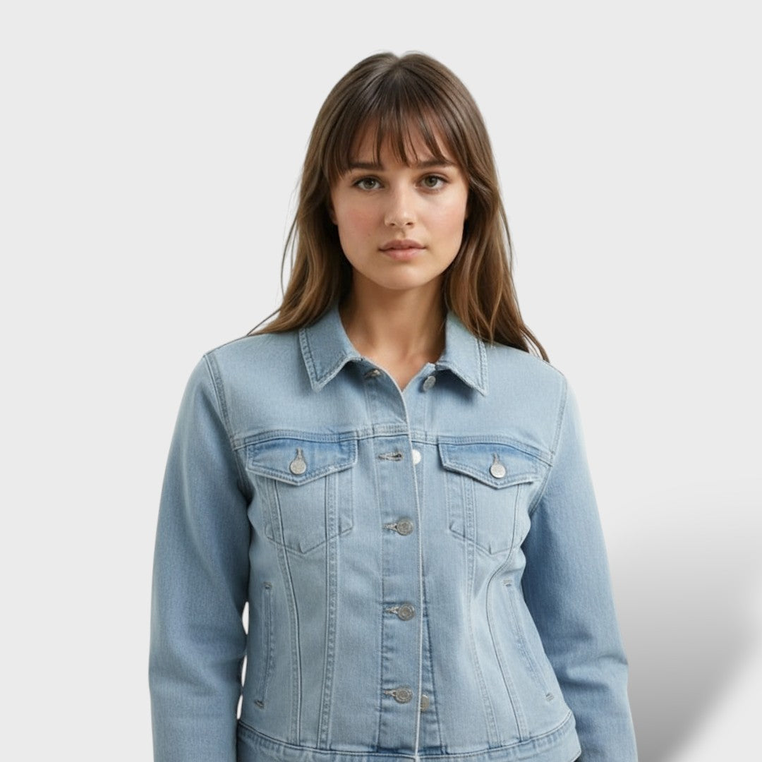 Chaqueta Vaquera Clásica para Mujer