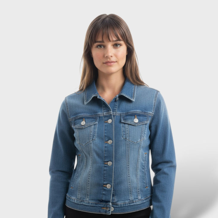 Chaqueta Vaquera Clásica para Mujer
