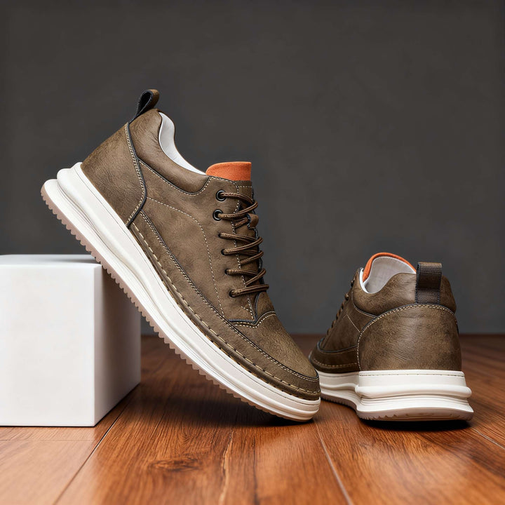Roberto | Zapatillas de cuero sintético