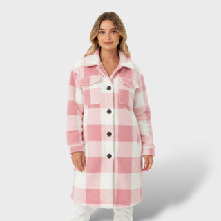 Abrigo Femenino Oversized Cálido Elegante