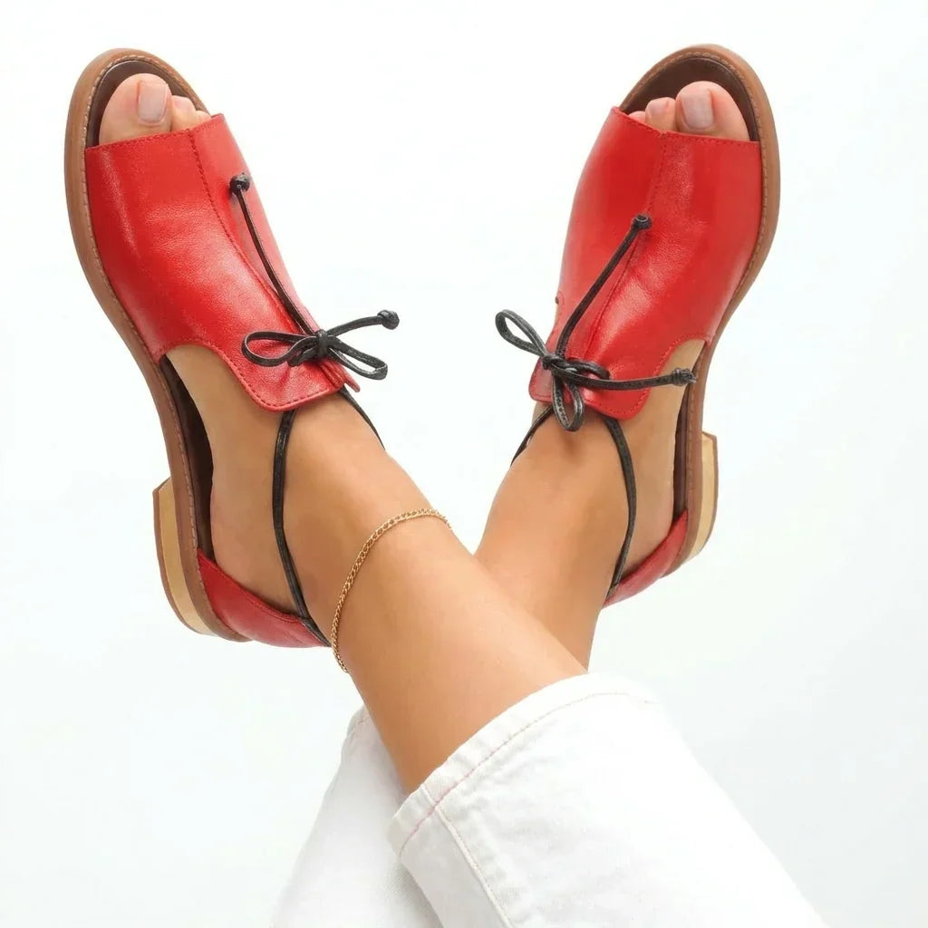 Sandalias Julieta con Cordones